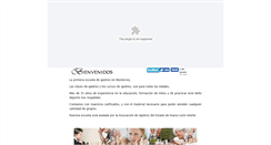 Desktop Screenshot of escueladeajedrez.com.mx
