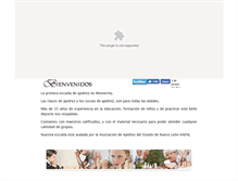 Tablet Screenshot of escueladeajedrez.com.mx